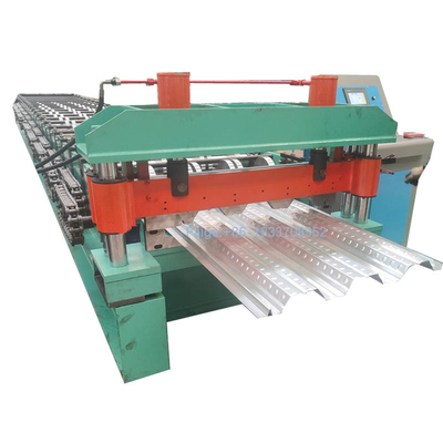 ASPHALTIEREN SIE DIE GALVANISIERTE STAHLBLECH DECKING-BODEN-PRODUKTIONS-STAHLROLLE, DIE LINIE BILDET