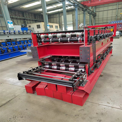 Trapezoide Blattrolle des Galvalume, welche die automatische Rippenrolle der Maschine bildet Maschine bildet
