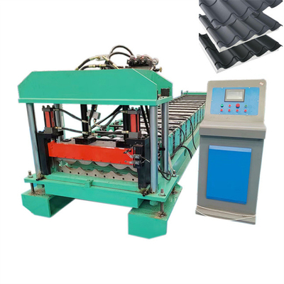 3-5m/Min Glazed Tile Cold Roll, das Maschine für Bau bildet