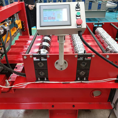 Rib Roof Panel Roll Forming-Maschine 15m/Min Roof Panel Making Machine