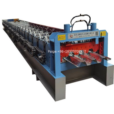 GALVANISIERTES BODEN-PLATTFORM-MASCHINEN-METALLboden DECKING-STAHLBLATT, DAS MASCHINE HERSTELLT