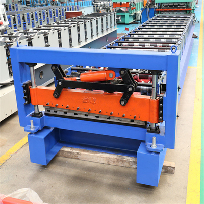 Färben Sie die Stahl-Plattenrolle des Dachs 15-20m/min, die Maschine vollautomatische 0.3-0.8mm bildet