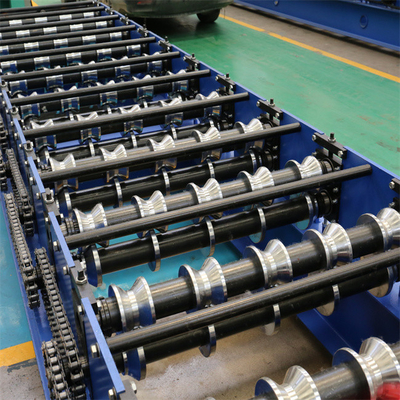 Färben Sie die Stahl-Plattenrolle des Dachs 15-20m/min, die Maschine vollautomatische 0.3-0.8mm bildet