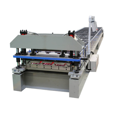 Hydraulische Ausschnitt PLC-Steuerdachplattenrolle, die Maschine 15-20m/min für Dachwand bildet
