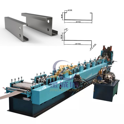 Rolle 18 stationiert die c-Purlin-Rolle, welche die Maschine CZ-Purlin-Rolle bildet, die Maschine bildet