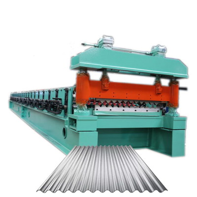 Automatisches Farbmetallwalzen gewölbte Wellen-Dach-und Wand die Formung der Maschine kalt