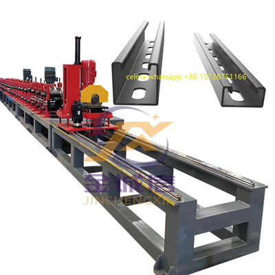 Solarstruktur 18m/Min Roll Forming Machine For galvanisierte Stahlspulen