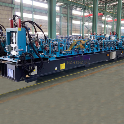 Purlin-Rolle 25m/Min Size Interchangeable CZ, die Maschinen-Hydraulikmotor-Antrieb bildet