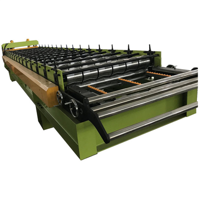 Farbglasig-glänzende Stahlfliese, die Maschinenpreis vollautomatische 0.3-0.8mm Stärke macht