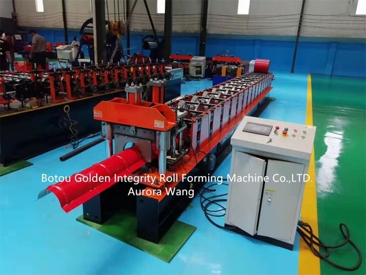 Gute Qualitäts-galvanisierte Dach-Ridge Cap Cover Production Line-Maschine mit Fabrikpreis