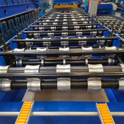 Metall gemalter Casted galvanisierte 840 Ibr das Dach-Platten-die Rolle, die Maschine für Baumaterialien bildet