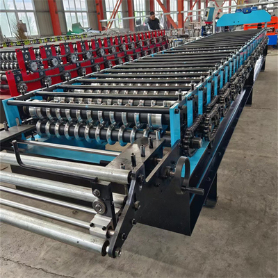 Plc-System-Wellblech-Rolle, die Maschinen-hohe Geschwindigkeit 0.3mm-0.8mm bildet