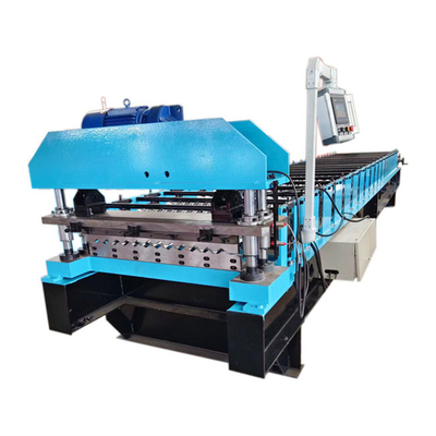 Platte Wellblech-Deckungs-Blatt, das Maschine Hochgeschwindigkeits-15-20m/Min macht