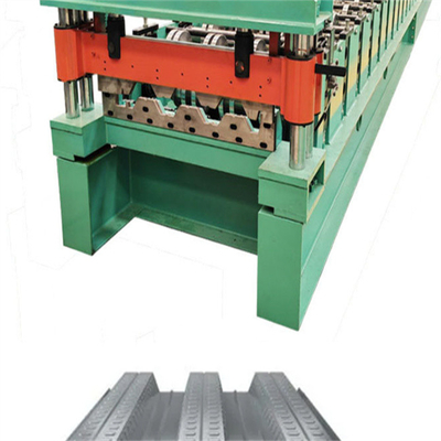 0.8mm-1.5mm Boden Decking-Rolle, die Maschine galvanisierte hohe Geschwindigkeit bildet