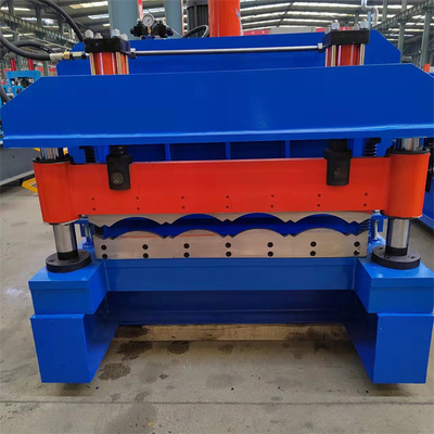 Automatische Farbglasierte stahldach-Platte die Fliesen-Blätter, welche die Rolle machen, die Maschine bildet