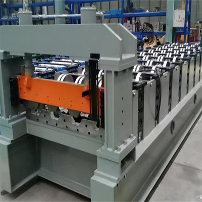 Stahlboden Decking-Rolle, die Maschinen-hydraulischen Schnittdeckungs-Bau bildet