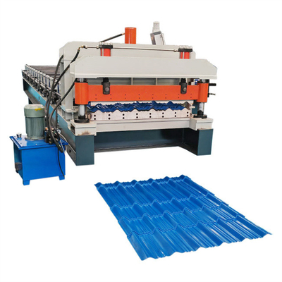 Galvanisiertes Stahldachplatte-Rollenehemaliges 380V 50Hz Plc-Kontrollsystem