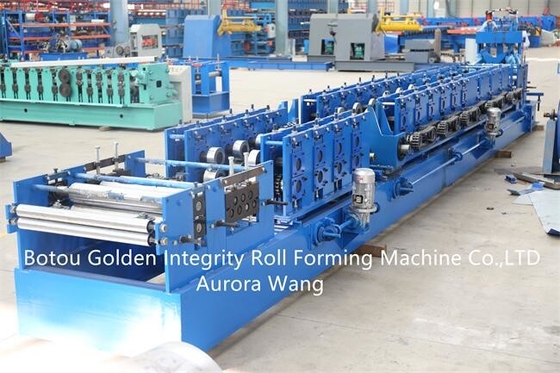 Purlin-Rolle 15kw CZ, welche Stahlrahmen-die Rolle der Maschinen-15-20m/min bildet Maschine bildet