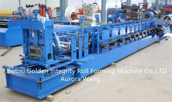 Purlin-Rolle 15kw CZ, welche Stahlrahmen-die Rolle der Maschinen-15-20m/min bildet Maschine bildet