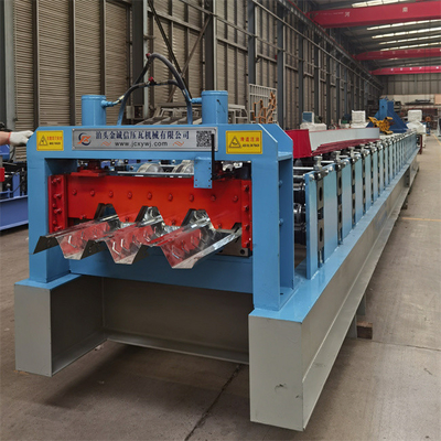 Galvanisierte Stahlboden Decking-Rolle, die Maschinen-materielle Stärke 0.8-1.5 Millimeter bildet