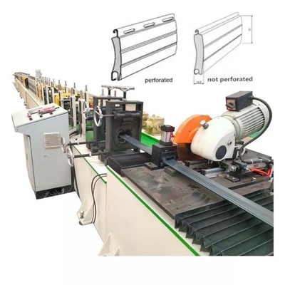 Schäumendes System Aluminiumtür-Planungsrollen-Fensterladen-Maschine PLC Detla