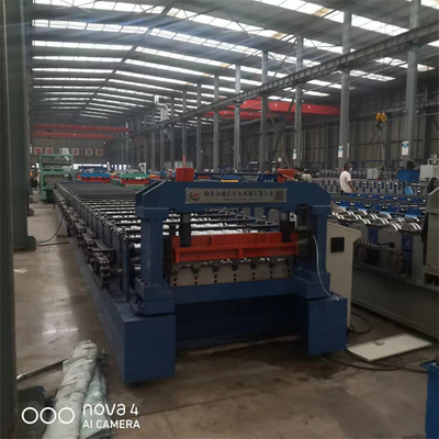 Galvanisierte Stahldecking-Boden-Rolle, die Maschine PLC-System bildet