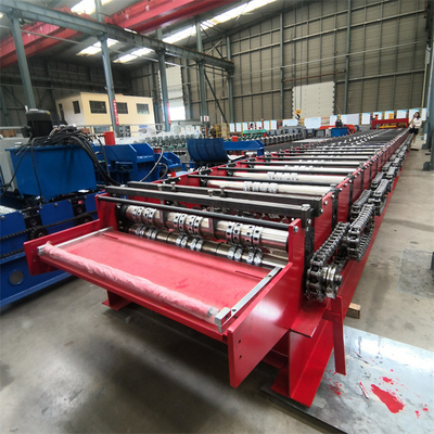 GI Stahlplattform-Rolle, die Maschine für Stahlbaumaterial bildet