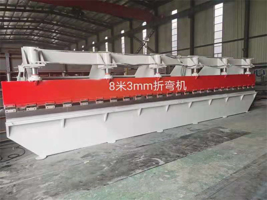 Hydraulischer Stehfalz scherende verbiegende Maschine galvanisierte Stahlspulen