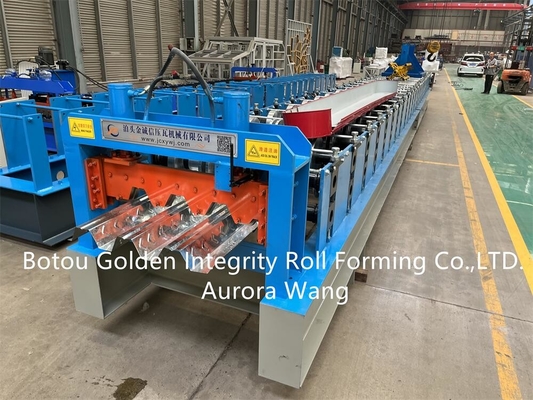JCX-Boden Decking-Rolle, die Kontrollsystem Maschine PLC Detla bildet
