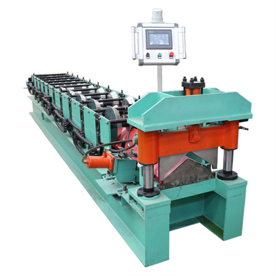 Kundengebundene Fütterungsbreite Dach-Ridge Cap Roll Forming Machines 610mm-1220mm