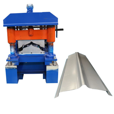 Metall, das Blatt Ridge Capping Roll Forming Machine halbrunder Ridge Hat Machine überdacht