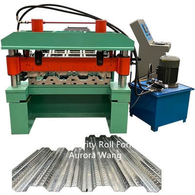 1220mm Boden Decking-Rolle, die Maschine CER Bodenfliese herstellt Maschine bildet