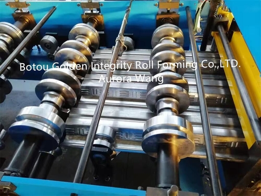 12-13m/Min Floor Deck Roll Forming Maschine für die konkrete Unterstützung