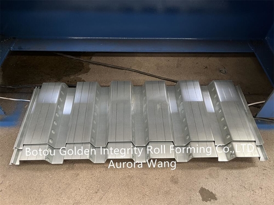 justierbarer Druck 15m/Min Floor Decking Roll Forming Maschinen-16Mpa