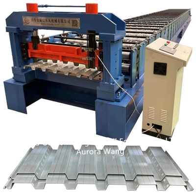 JCX-Bodenfliese-Produktionsmaschine galvanisierte ehemalige die Stahlplattform-Rolle