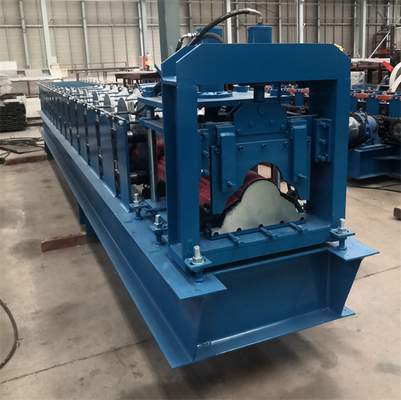 Glasig-glänzendes Dach Ridge Cap Roll Forming Machine galvanisierte Metallfarbstahl