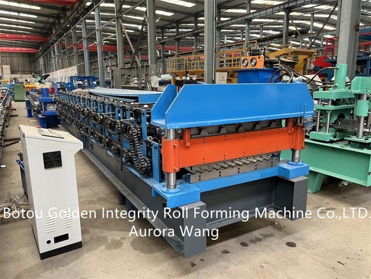 Stahlrolle der Doppelschicht-7.5Kw, die Maschine ISO9001 CER Bescheinigung bildet