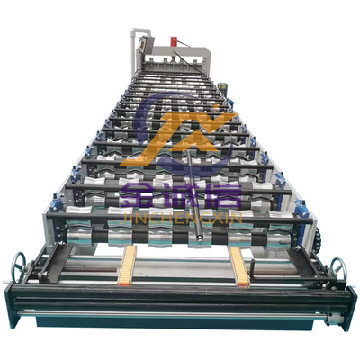 Stabiles Getriebe glasig-glänzende Fliese, die Maschine 8-12m/Min Forming Speed bildet