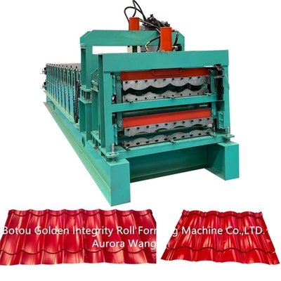 Fliese JCX 1200mm, welche die Maschinen-Deckungs-Platten-Rolle bildet Maschine macht
