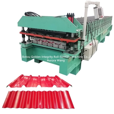 Fliese CER 12m/Min Metal Roofing Roll Former ISO9001, die Maschine bildet