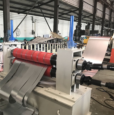 80kw, das Linie Schnittgenauigkeits-Stahlstreifen-Trennsäge der Maschinen-0.5mm aufschlitzt