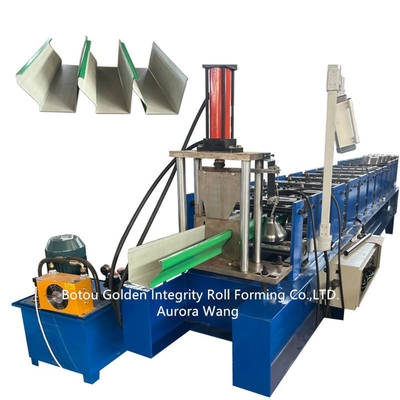Nahtlose Downspout-Rolle JCX-Dach-Ridge Cap Roll Forming Machines, die Maschine bildet