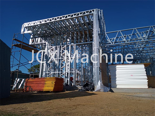 Licht Keel Roll Forming Machine der helles vorfabriziertmessgerät-Stahlgestaltungsmaschinen-LGS