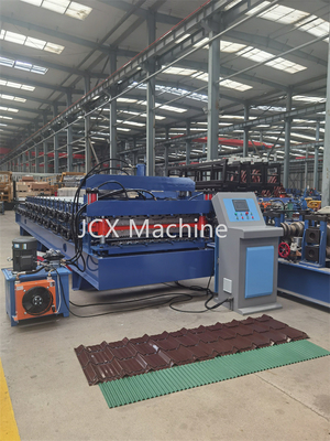 Dachziegel-Doppelschicht, die Maschine 380V 50HZ 15-20m/Min bildet