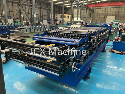 Dachziegel-Doppelschicht, die Maschine 380V 50HZ 15-20m/Min bildet