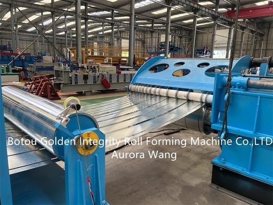 Die automatische Spule, die Linie Maschine ISO9001 aufschlitzt, schnitt zur Längen-Linie Maschine