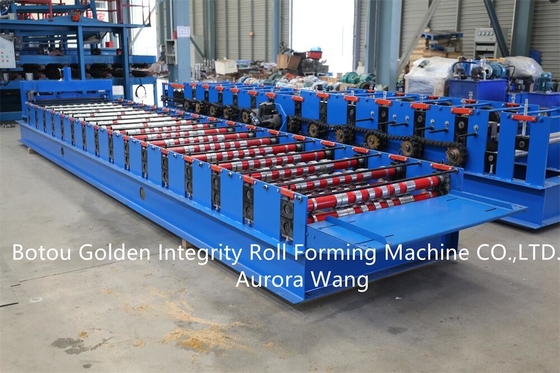 14-16m/Min Shutter Roll Forming Machine europäisches CER Standardtouch Screen HMI