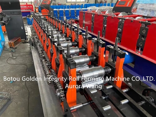8-12m/Min Shutter Door Roll Forming Maschinen-Eisen-Rollen-Fensterladen-Latten-Maschine