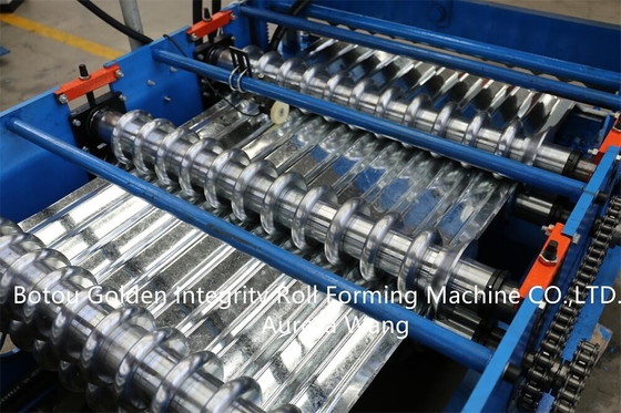 Rolle des Wellblech-20m/min, die Maschine CER Wellblech-Produktionsmaschine bildet