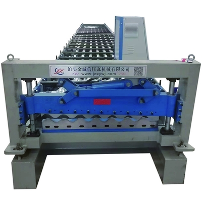 Rolle des Wellblech-380v, die Maschine der Maschinen-18m/Min Corrugated Iron Sheet Making bildet